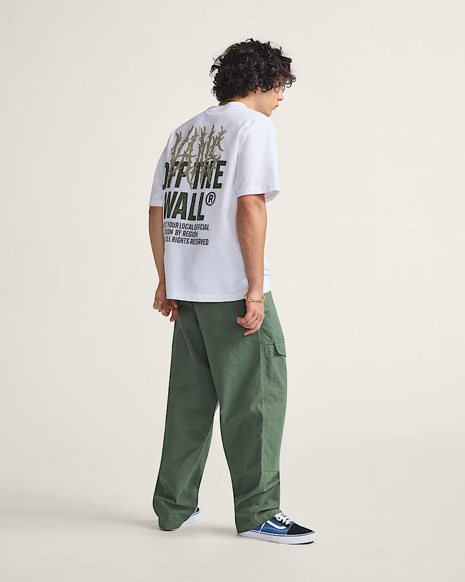 VANS Loose Cargo Skate Pants by Atiba Jefferson - PINE FOREST
