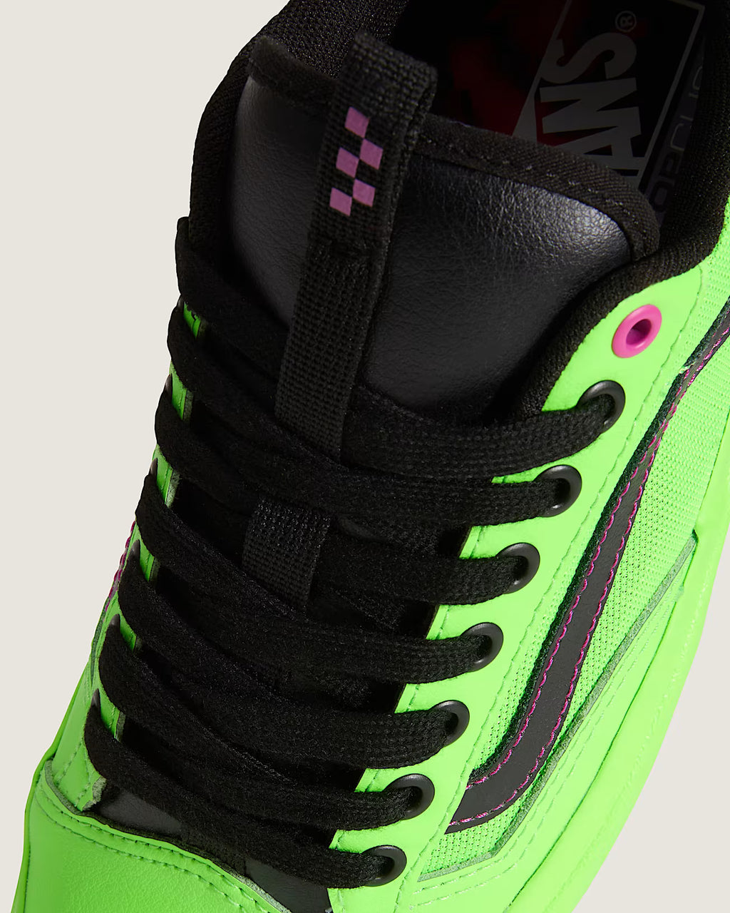 🛹 Vans Skate Old Skool 36+ – Scarpe Skate Uomo e Donna - Acid Airbrush Black - Green