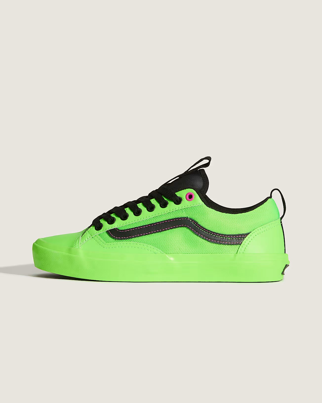 🛹 Vans Skate Old Skool 36+ – Scarpe Skate Uomo e Donna - Acid Airbrush Black - Green