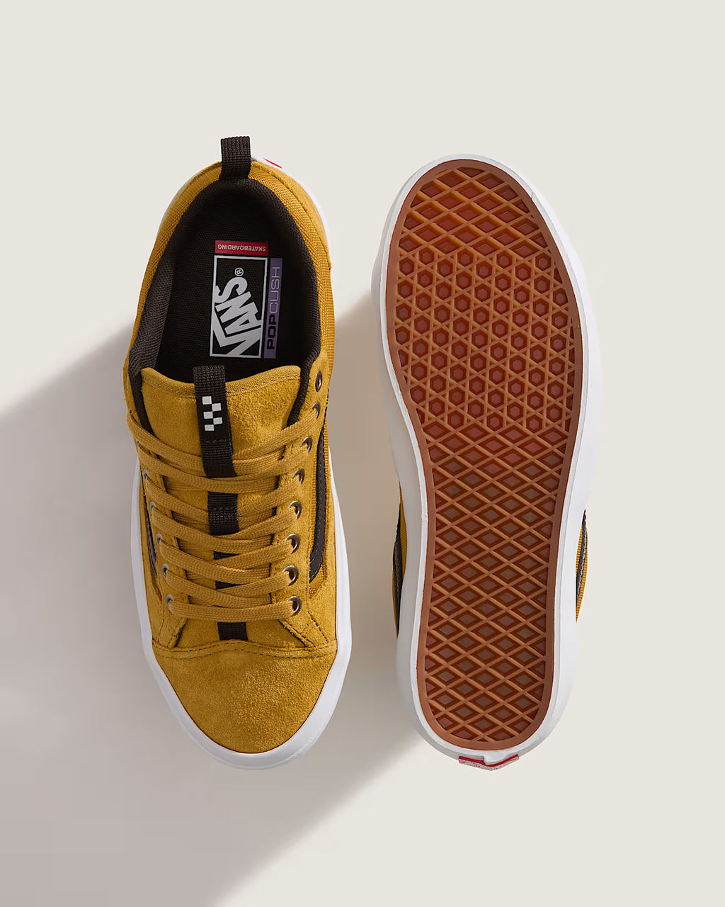 🛹 Vans Skate Old Skool 36+ – Scarpe Skate Uomo e Donna - Harvest Gold