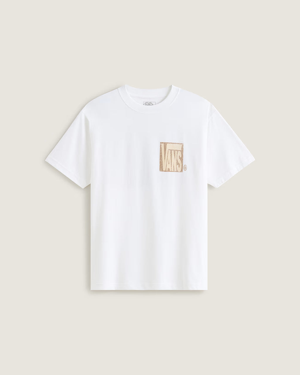 👕 Vans Stretch Stack Crackle T-Shirt – Maglietta Unisex - White