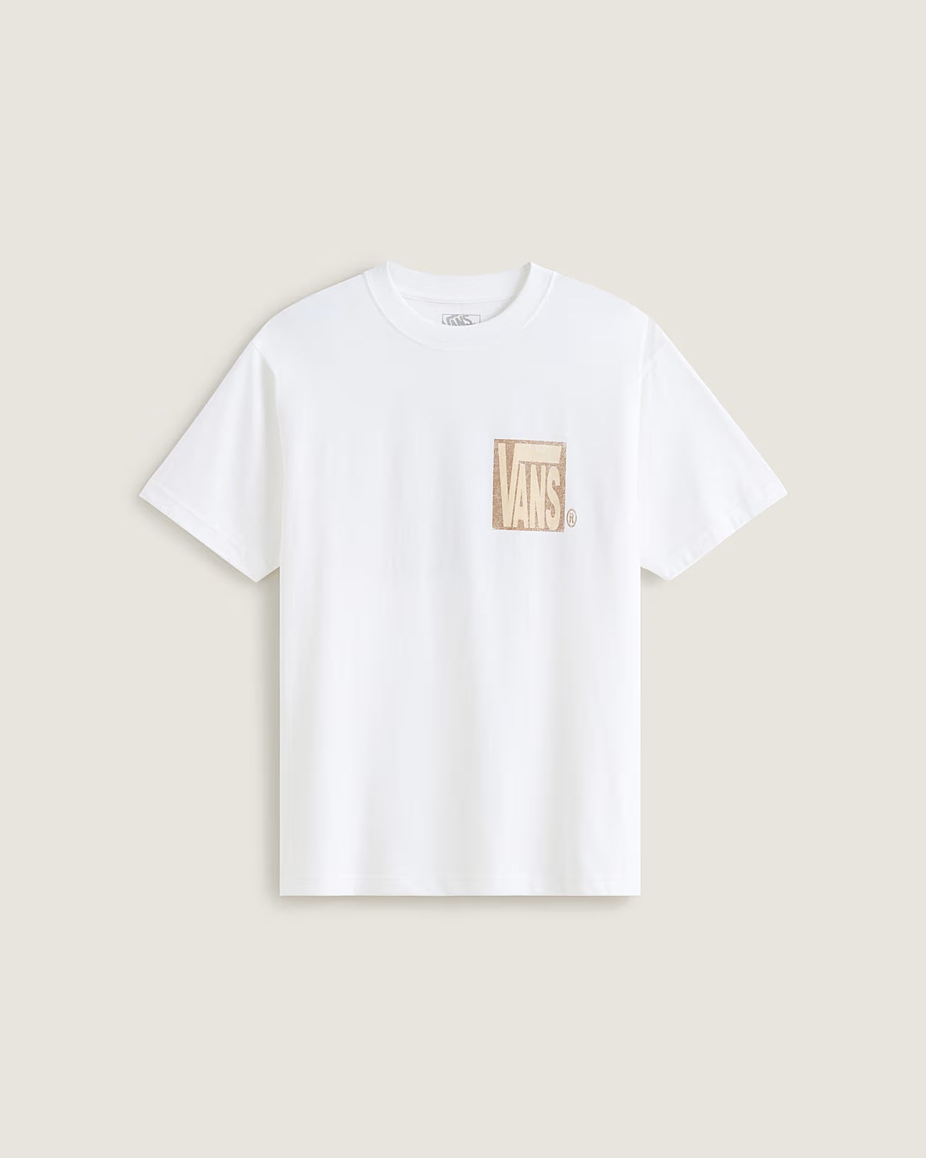 👕 Vans Stretch Stack Crackle T-Shirt – Maglietta Unisex - White