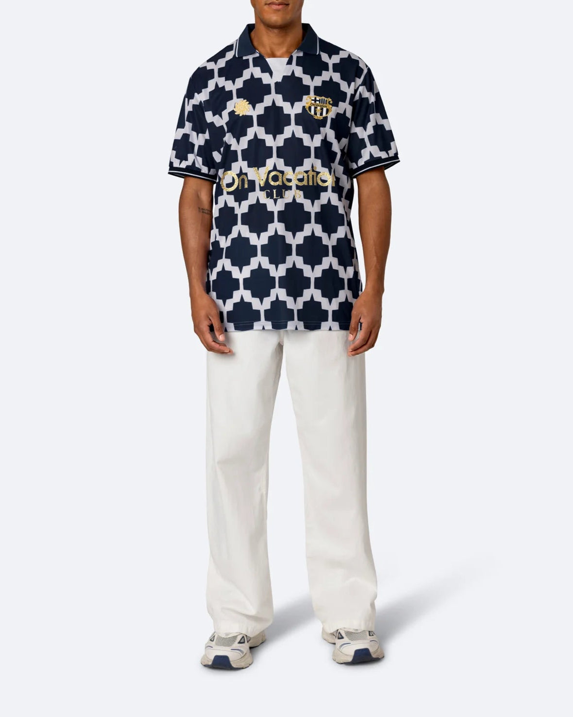 On Vacation Summer Soccer Jersey T-shirt – Multi