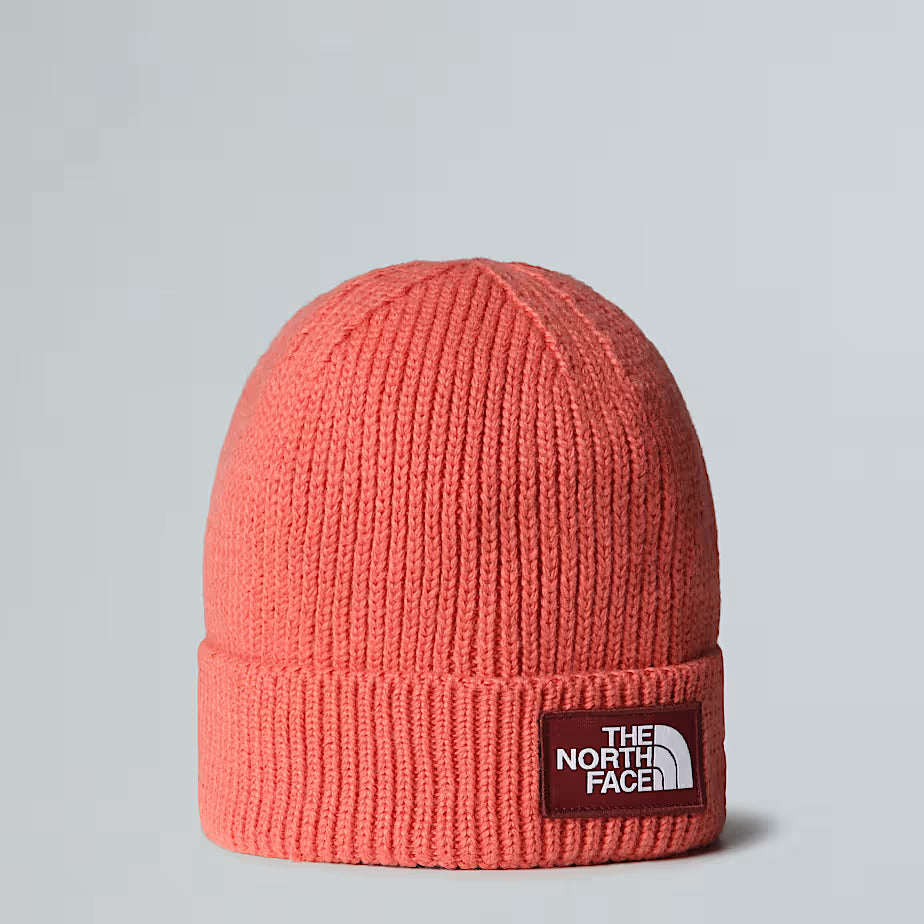 THE NORTH FACE Beanie with Cuff and Box Logo - MARS DUST/SUMAC