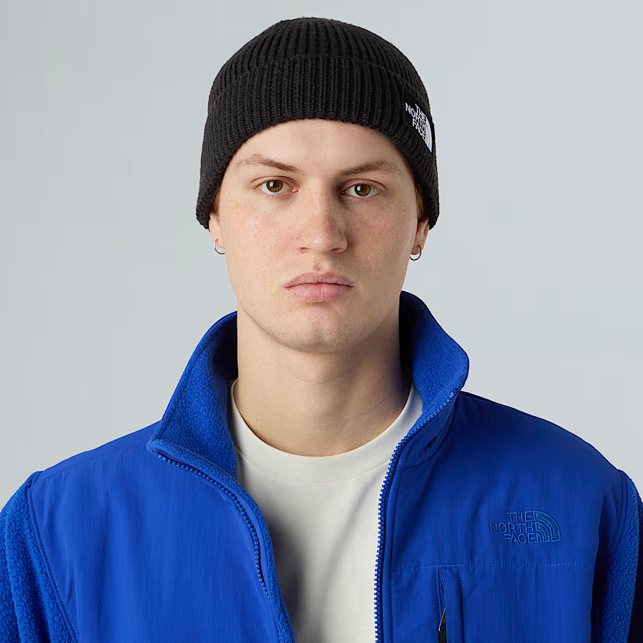 Berretto THE NORTH FACE con Risvolto e Logo Box - TNF BLACK