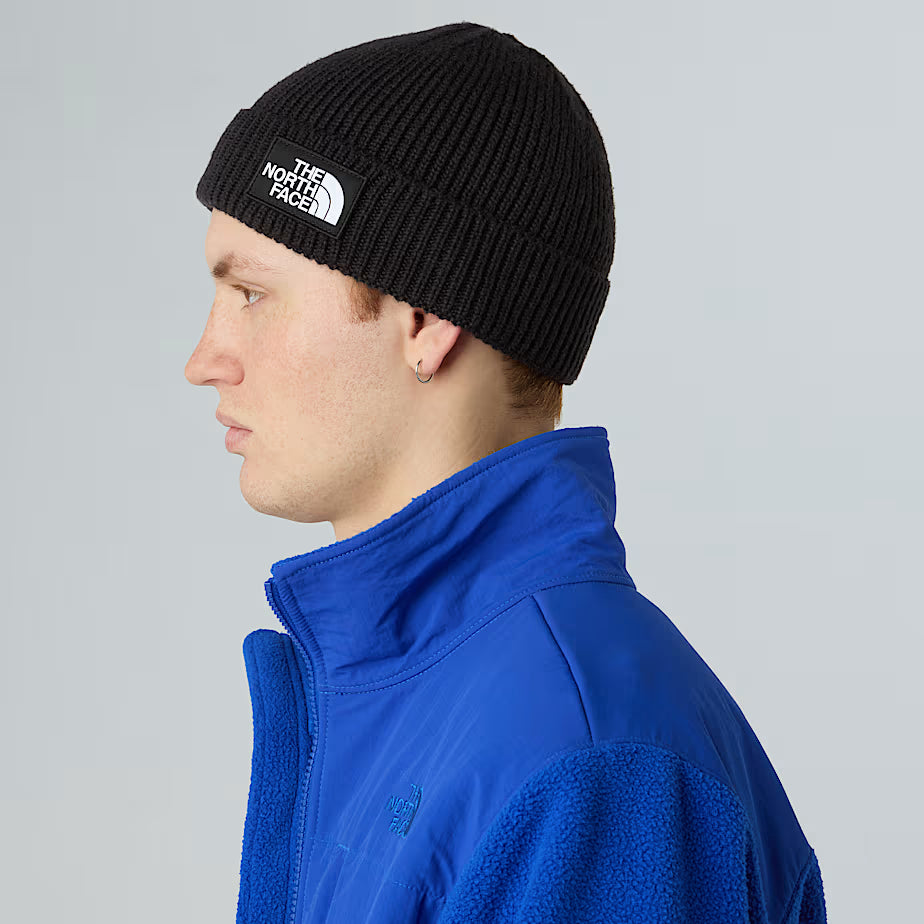 Berretto THE NORTH FACE con Risvolto e Logo Box - TNF BLACK