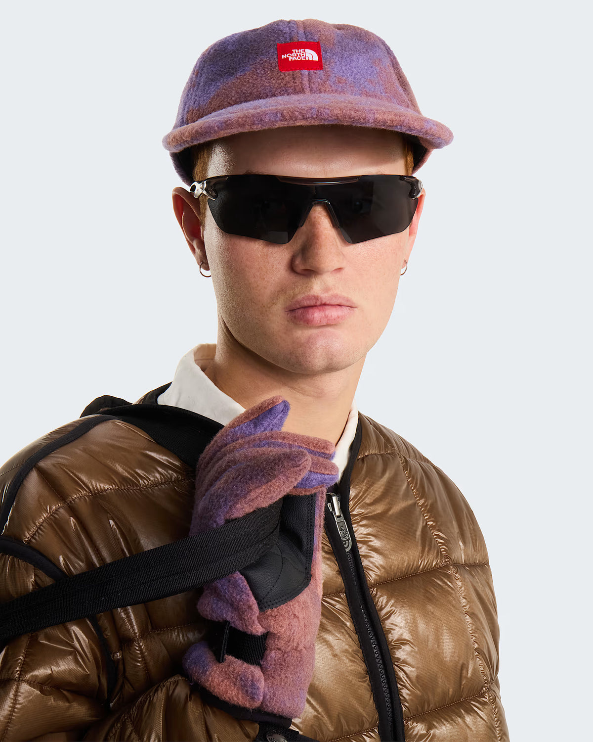 Cappello The North Face TNF™ Red Box Fleece Cap – Grounded Plum 1989