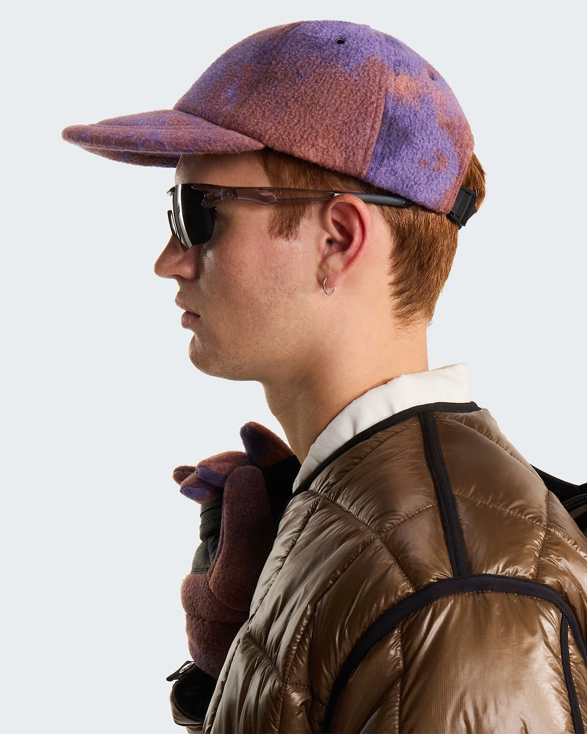 Cappello The North Face TNF™ Red Box Fleece Cap – Grounded Plum 1989
