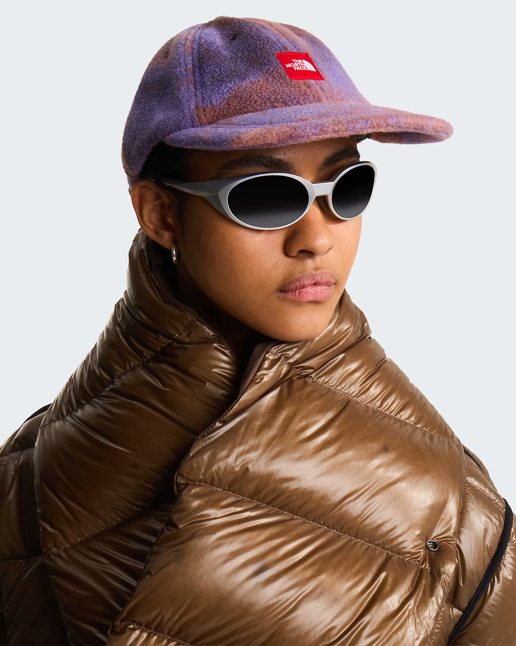 Cappello The North Face TNF™ Red Box Fleece Cap – Grounded Plum 1989