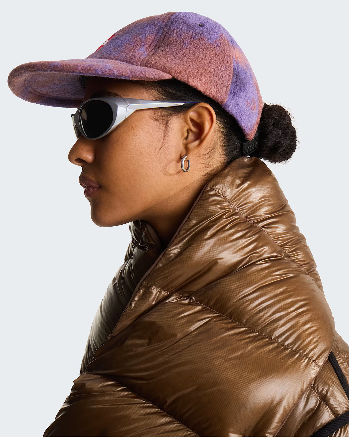 Cappello The North Face TNF™ Red Box Fleece Cap – Grounded Plum 1989