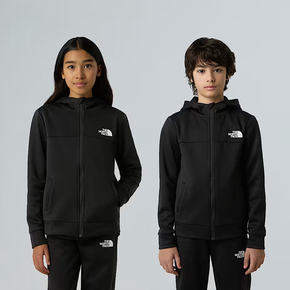 Felpa THE NORTH FACE Reaxion da Ragazzi - TNF BLACK (6-16 anni)