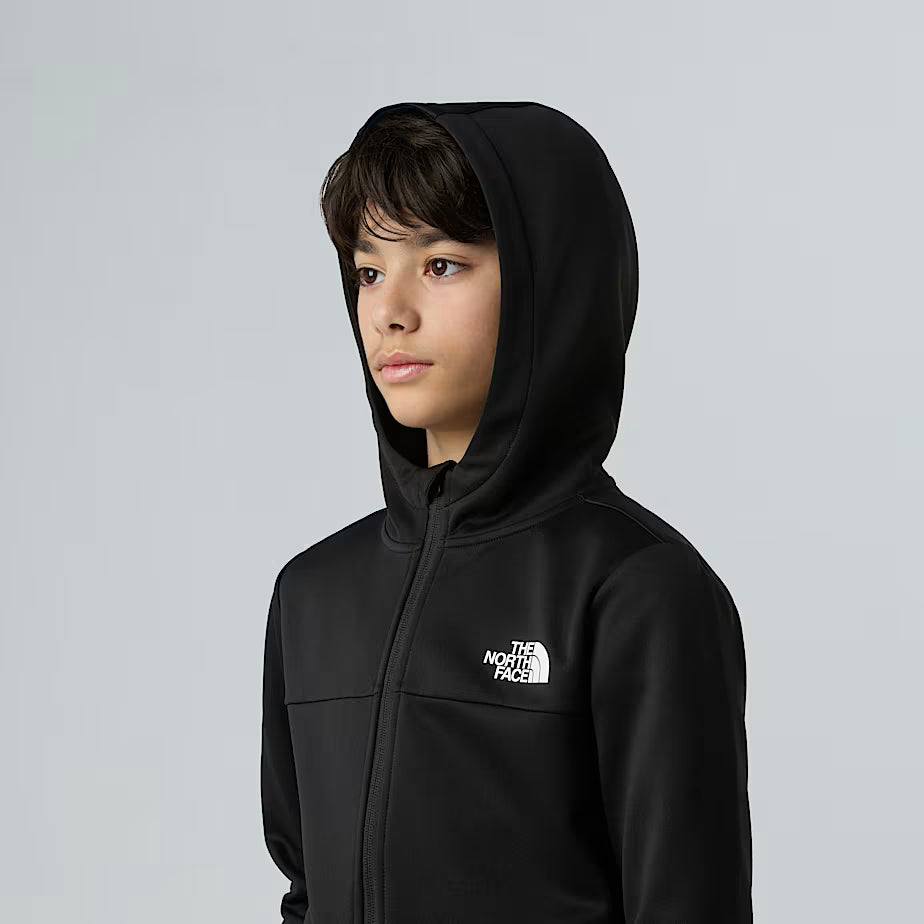 Felpa THE NORTH FACE Reaxion da Ragazzi - TNF BLACK (6-16 anni)