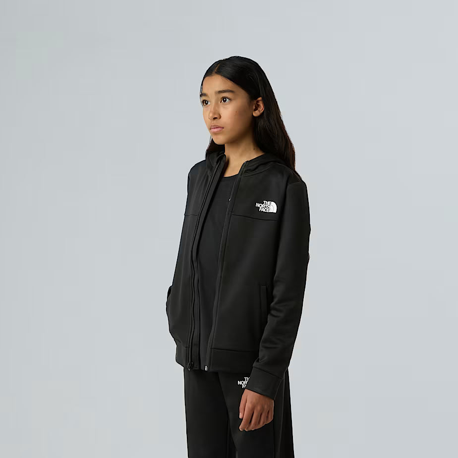 Felpa THE NORTH FACE Reaxion da Ragazzi - TNF BLACK (6-16 anni)