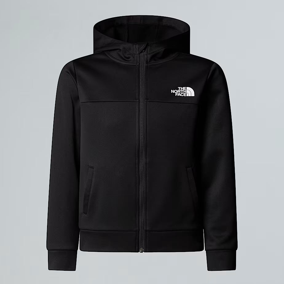 Felpa THE NORTH FACE Reaxion da Ragazzi - TNF BLACK (6-16 anni)