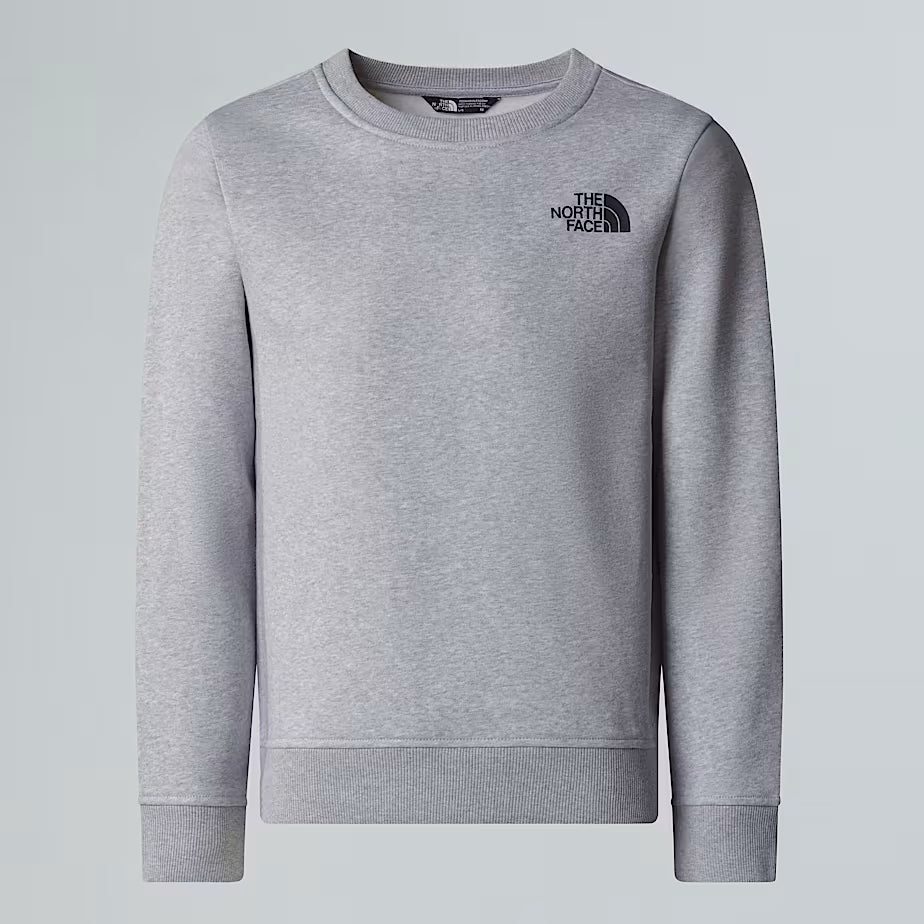 Felpa THE NORTH FACE Redbox da ragazzi TNF LIGHT GREY (6-16 anni)