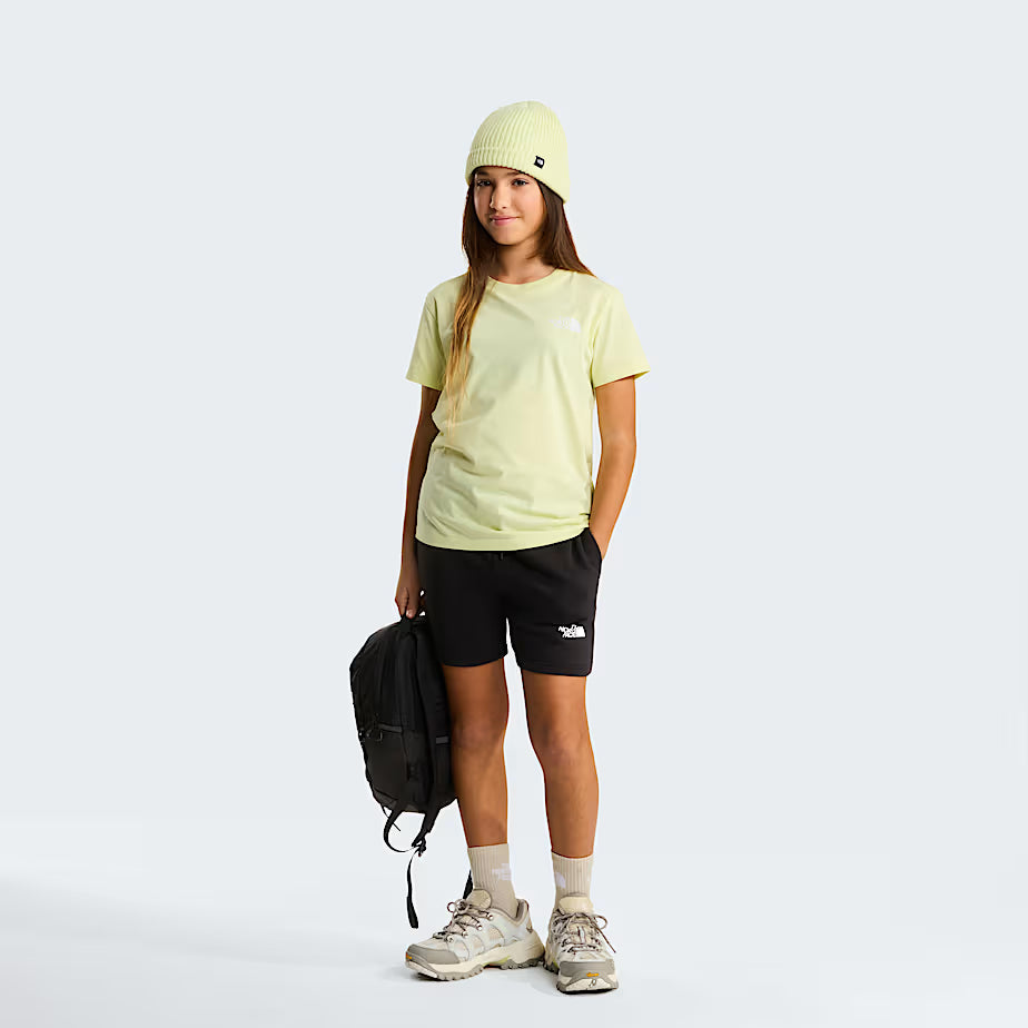 T-shirt THE NORTH FACE Teen SImple Dome Tee - Lemon Mist