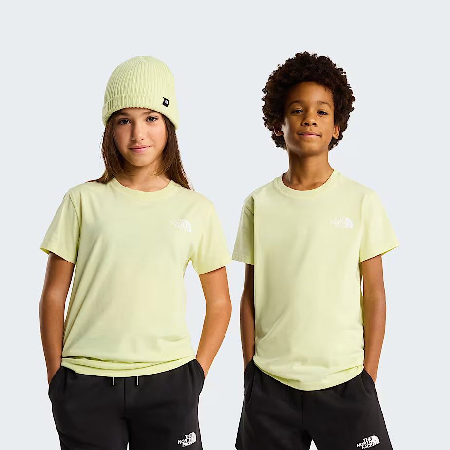 T-shirt THE NORTH FACE Teen SImple Dome Tee - Lemon Mist