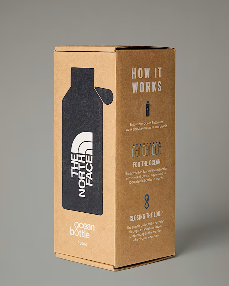 Borraccia THE NORTH FACE X Ocean Bottle 750ml NERA