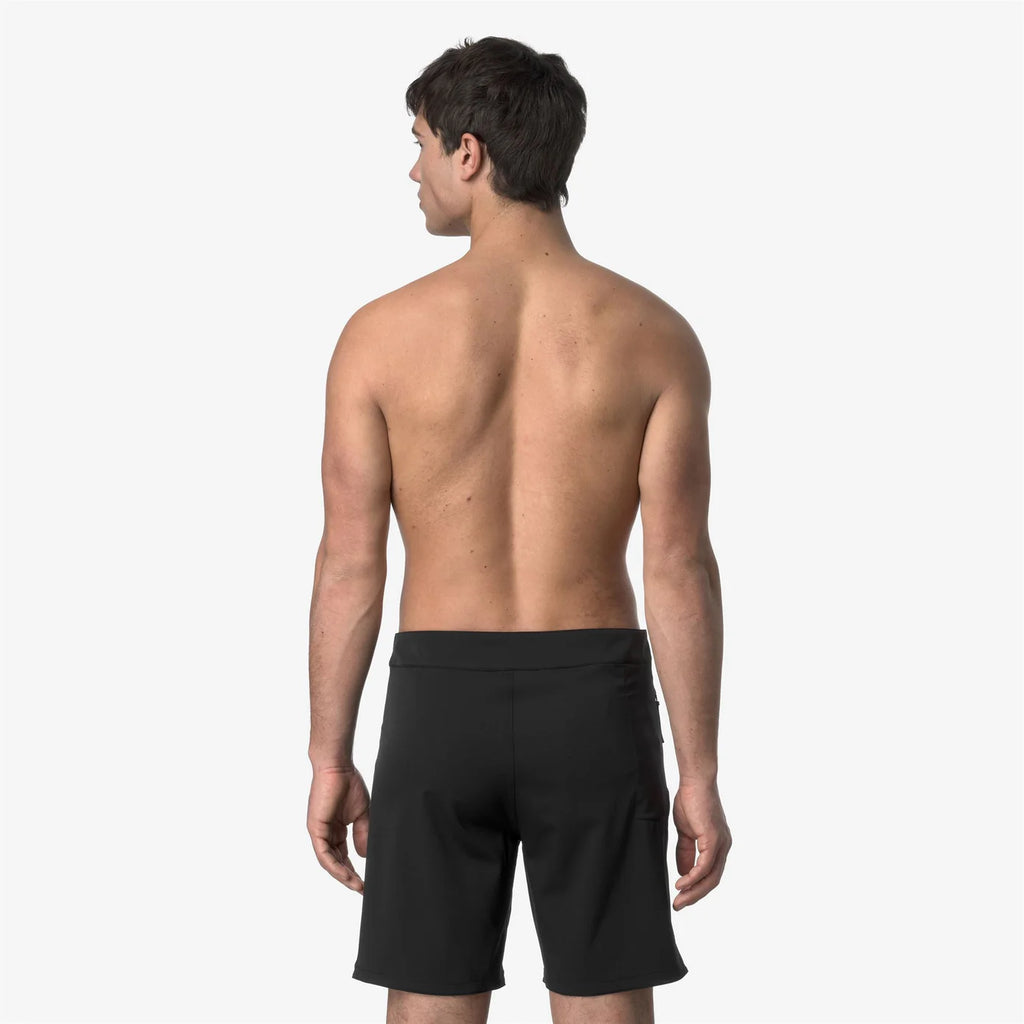 K-Way HAXLEY TEK STRETCH BEACH BLACK PURE – Costume Boxer Uomo Quick Dry