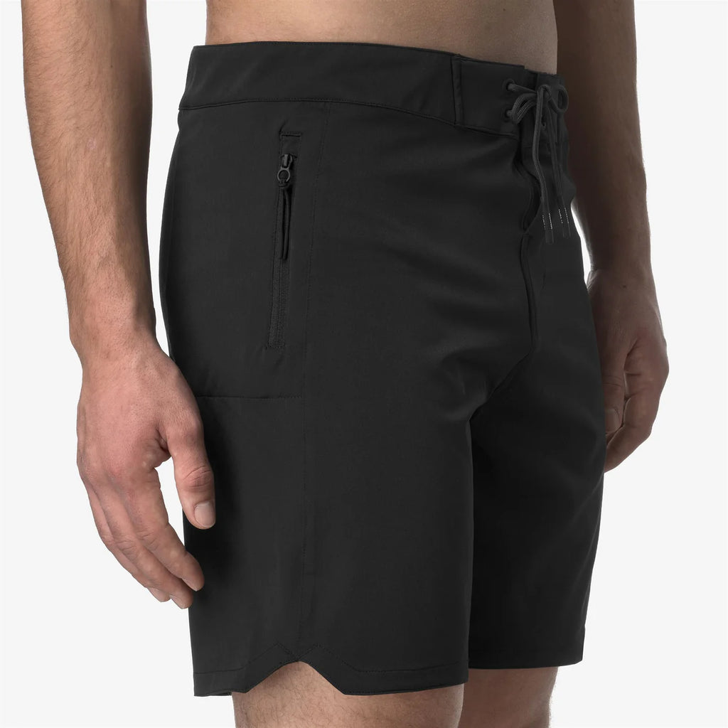 K-Way HAXLEY TEK STRETCH BEACH BLACK PURE – Costume Boxer Uomo Quick Dry