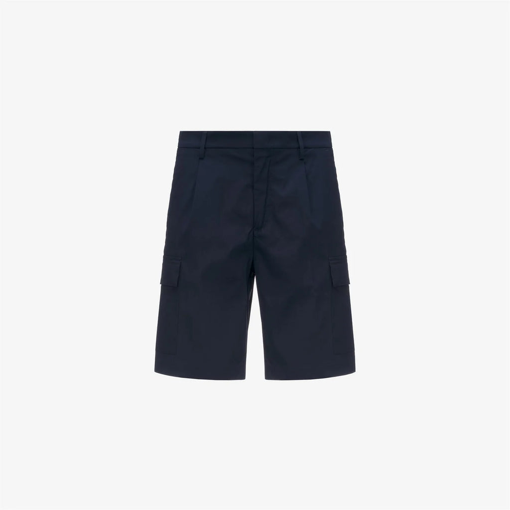 K-Way SERJE TWILL TECH Blue Depth   – Bermuda Cargo Uomo