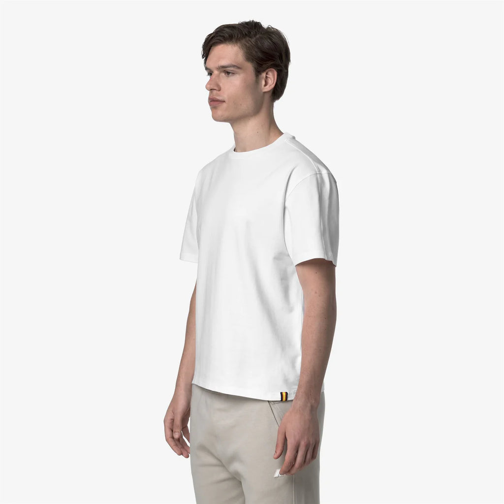 K-Way FANTOME COTTON WHITE – T-Shirt Uomo
