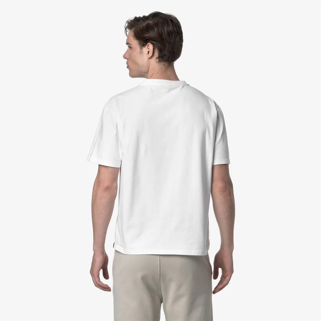 K-Way FANTOME COTTON WHITE – T-Shirt Uomo