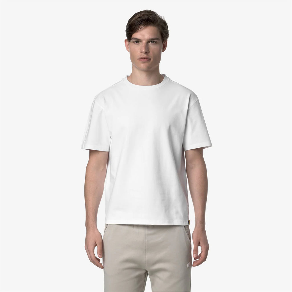 K-Way FANTOME COTTON WHITE – T-Shirt Uomo