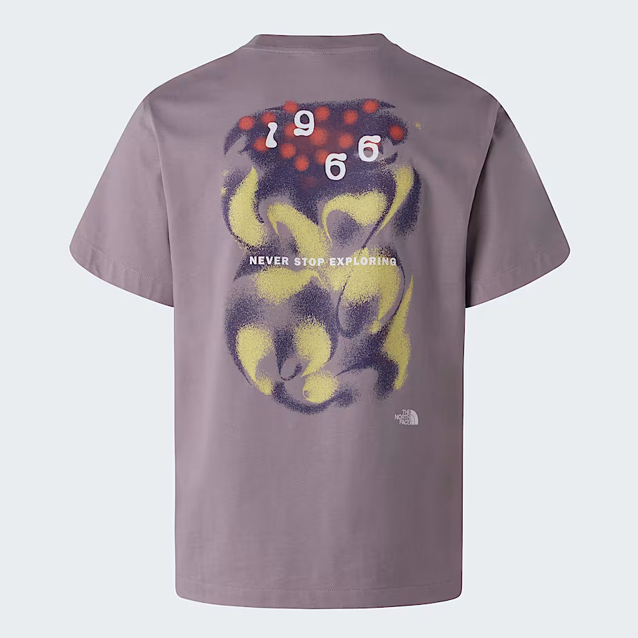 👕 The North Face 1966 Motion Relaxed Graphic T-Shirt Unisex - Transcendent Grey
