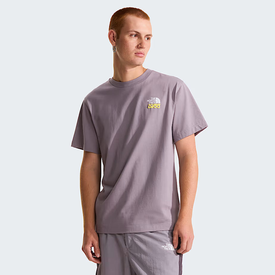 👕 The North Face 1966 Motion Relaxed Graphic T-Shirt Unisex - Transcendent Grey