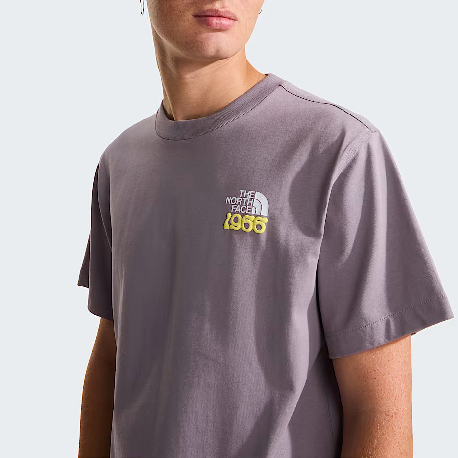 👕 The North Face 1966 Motion Relaxed Graphic T-Shirt Unisex - Transcendent Grey