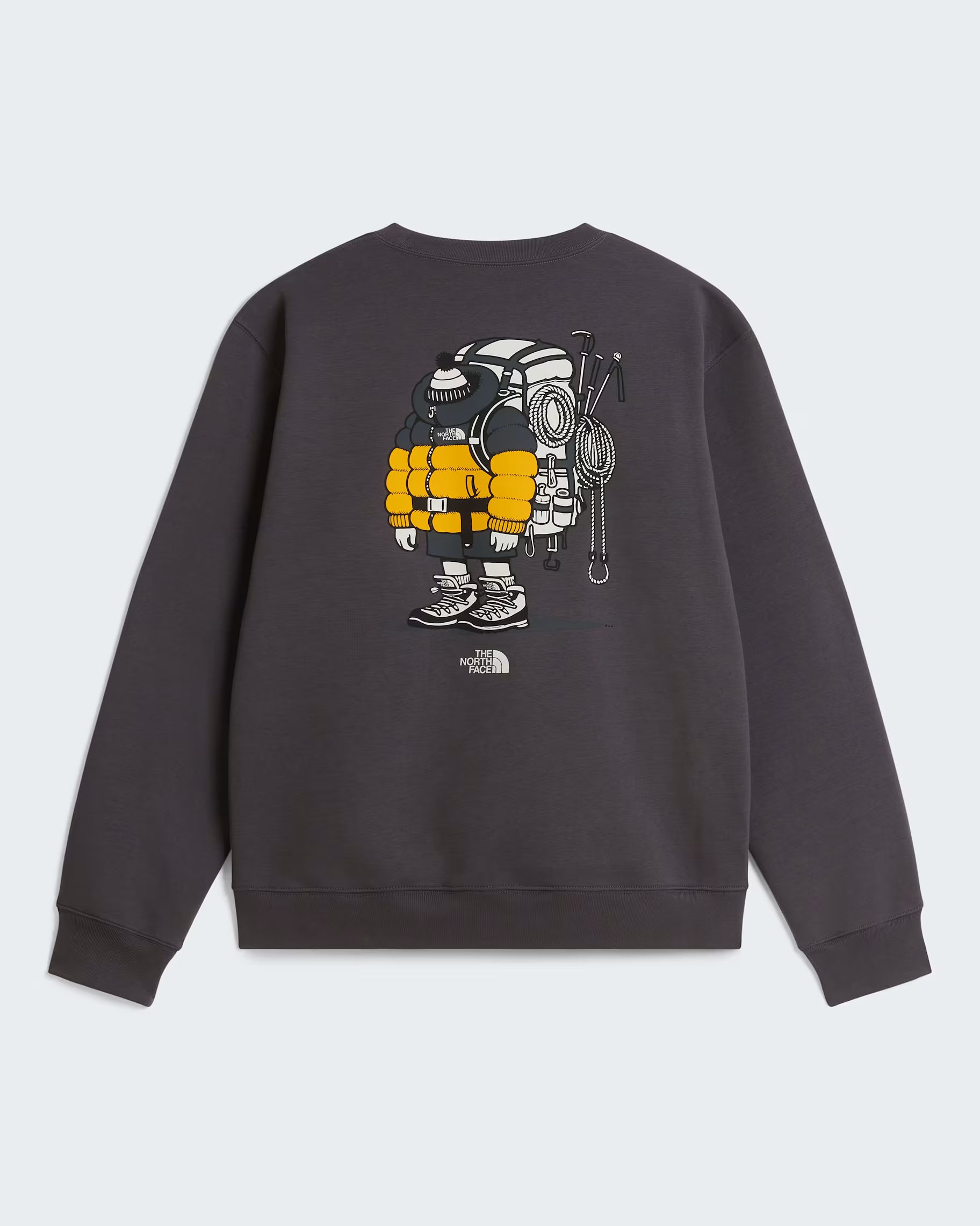 The North Face Gear Up Get Out Graphic – Felpa Unisex - Anthracite Grey  Stone Slab