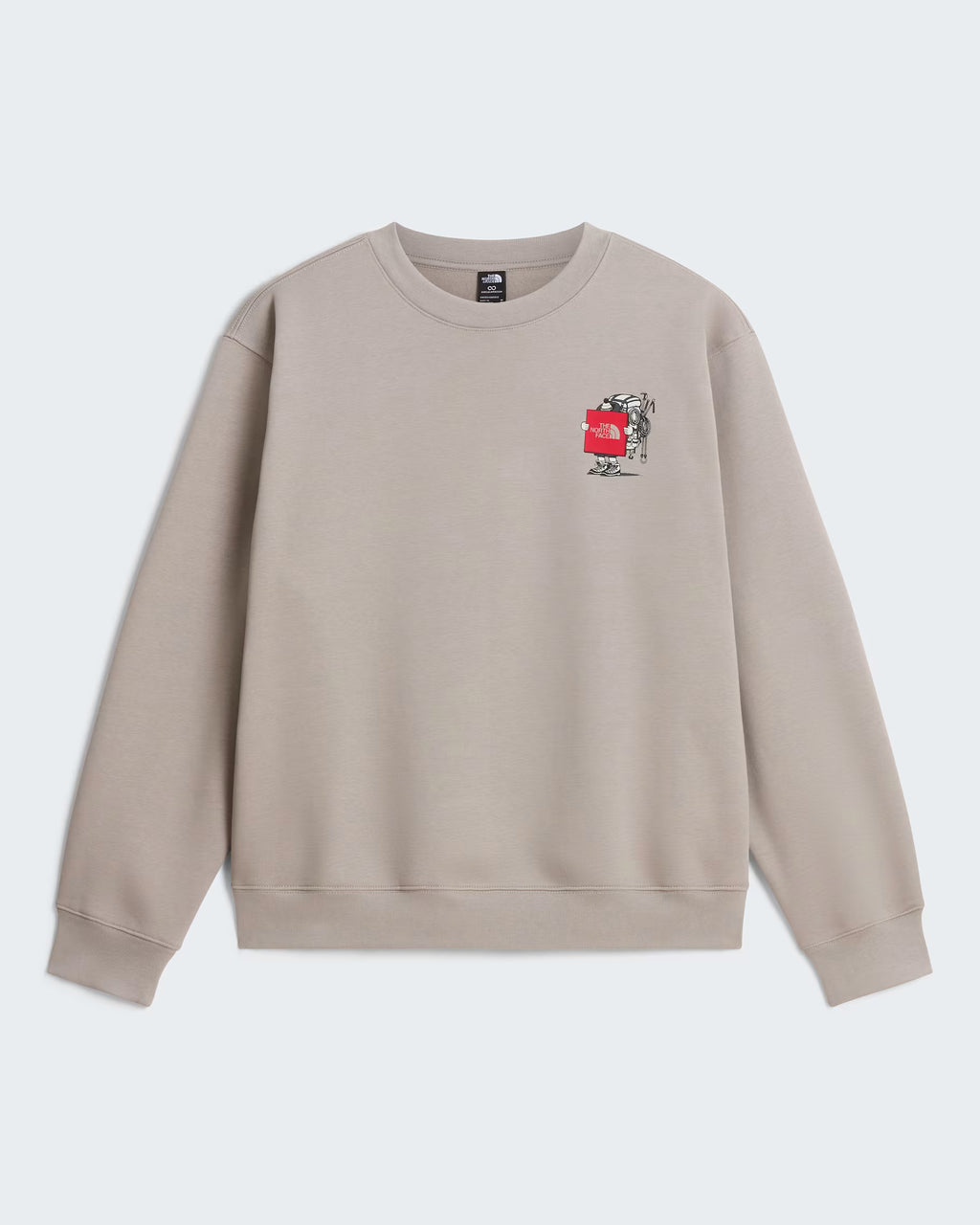 The North Face Gear Up Get Out Graphic – Felpa Unisex - Stone Slab