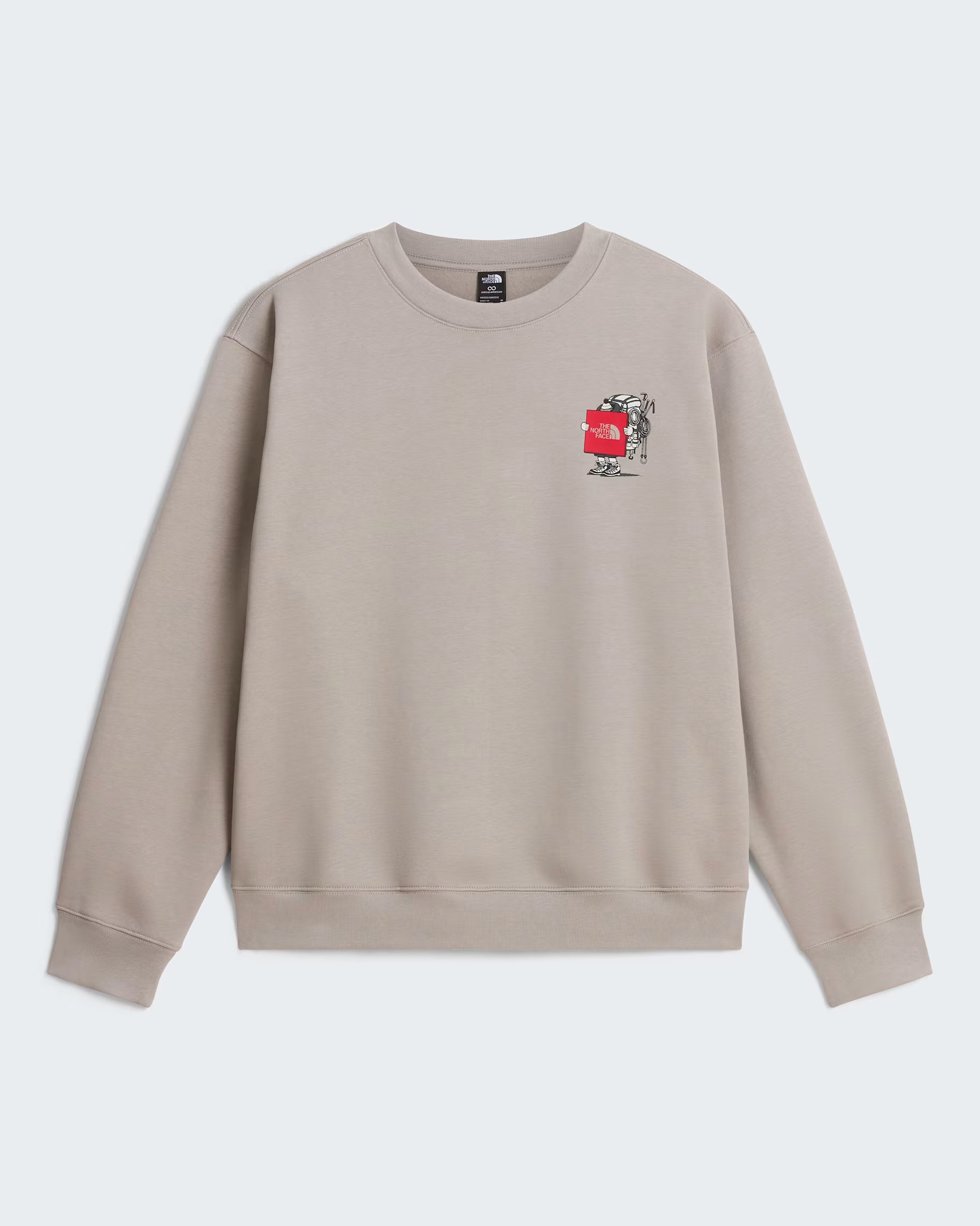 The North Face Gear Up Get Out Graphic – Felpa Unisex - Stone Slab