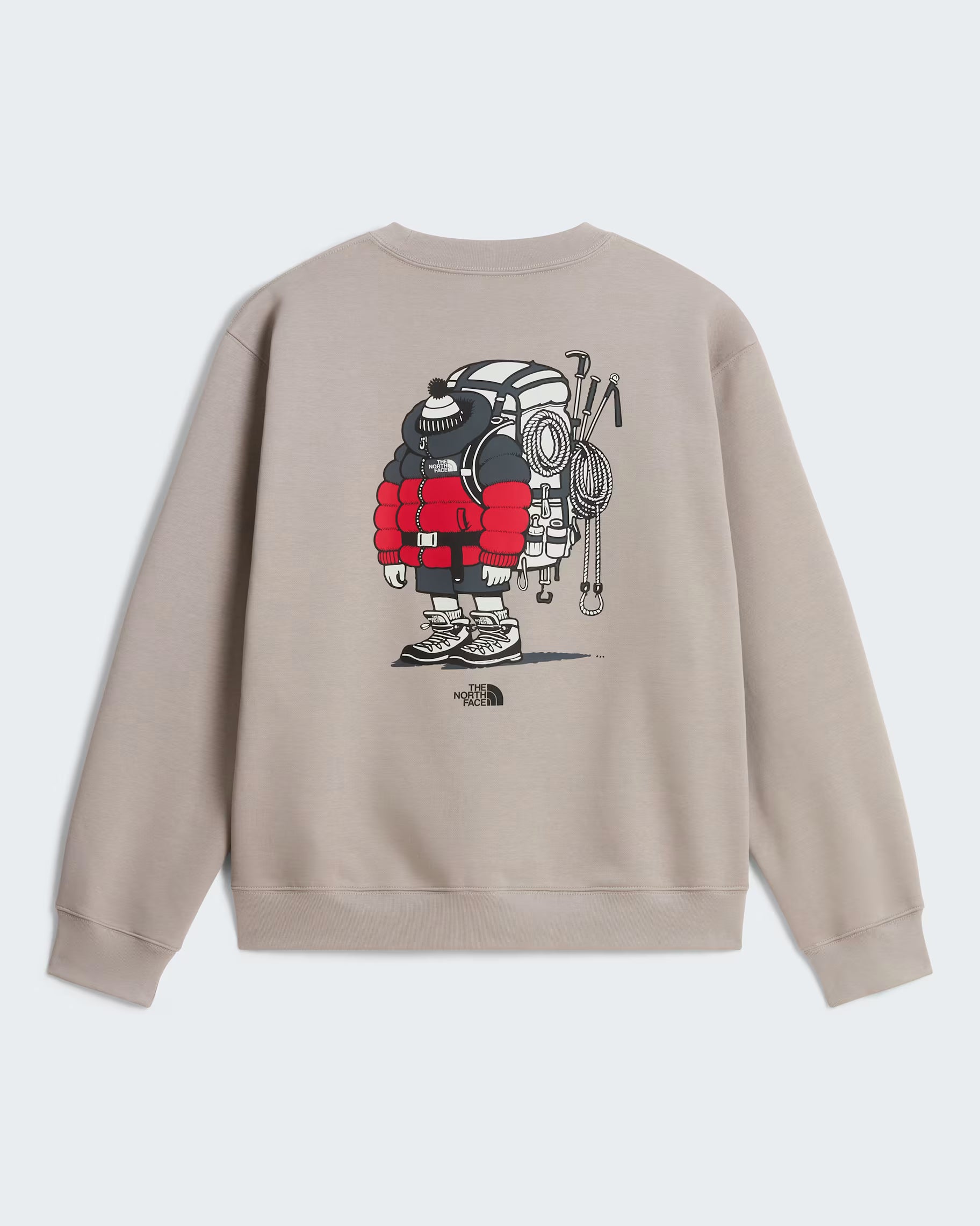 The North Face Gear Up Get Out Graphic – Felpa Unisex - Stone Slab