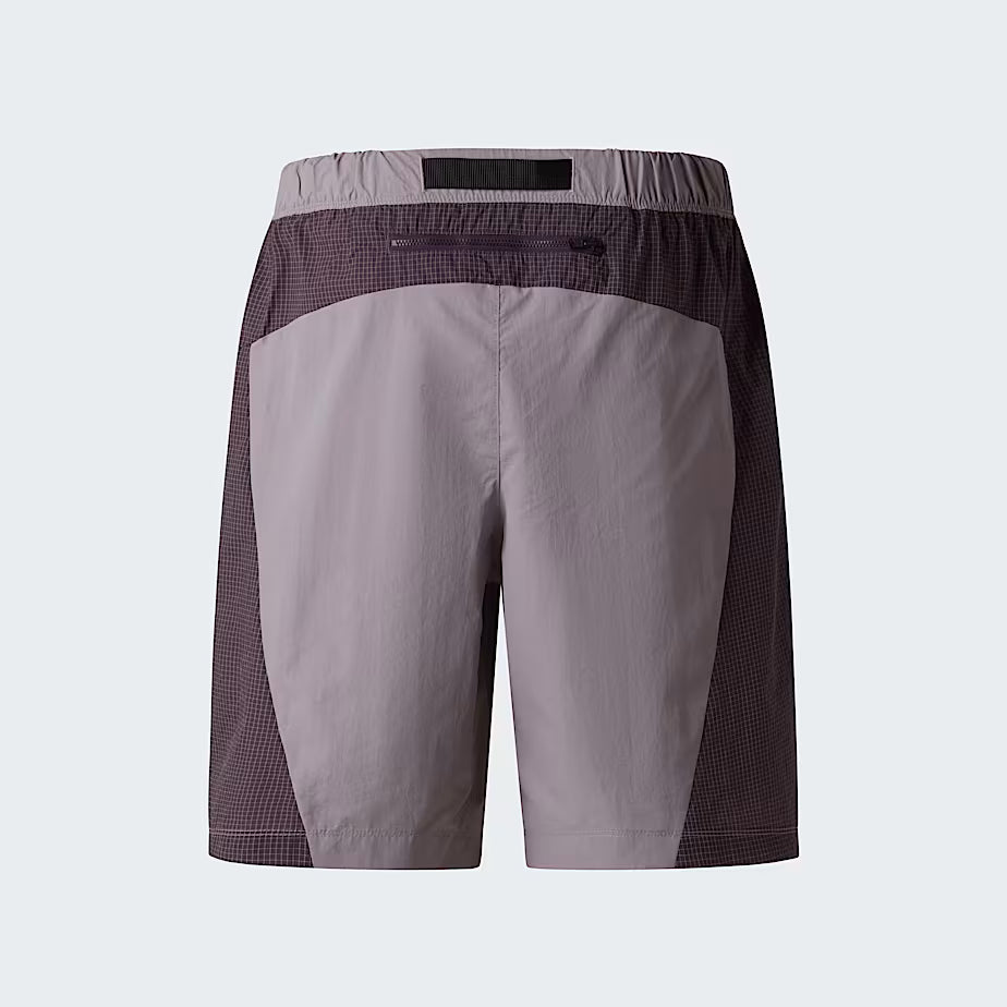 🩳 The North Face 1966 Motion Relaxed Graphic – NSE Belted Shorts Unisex - Transcendent Grey-Endless Dusk
