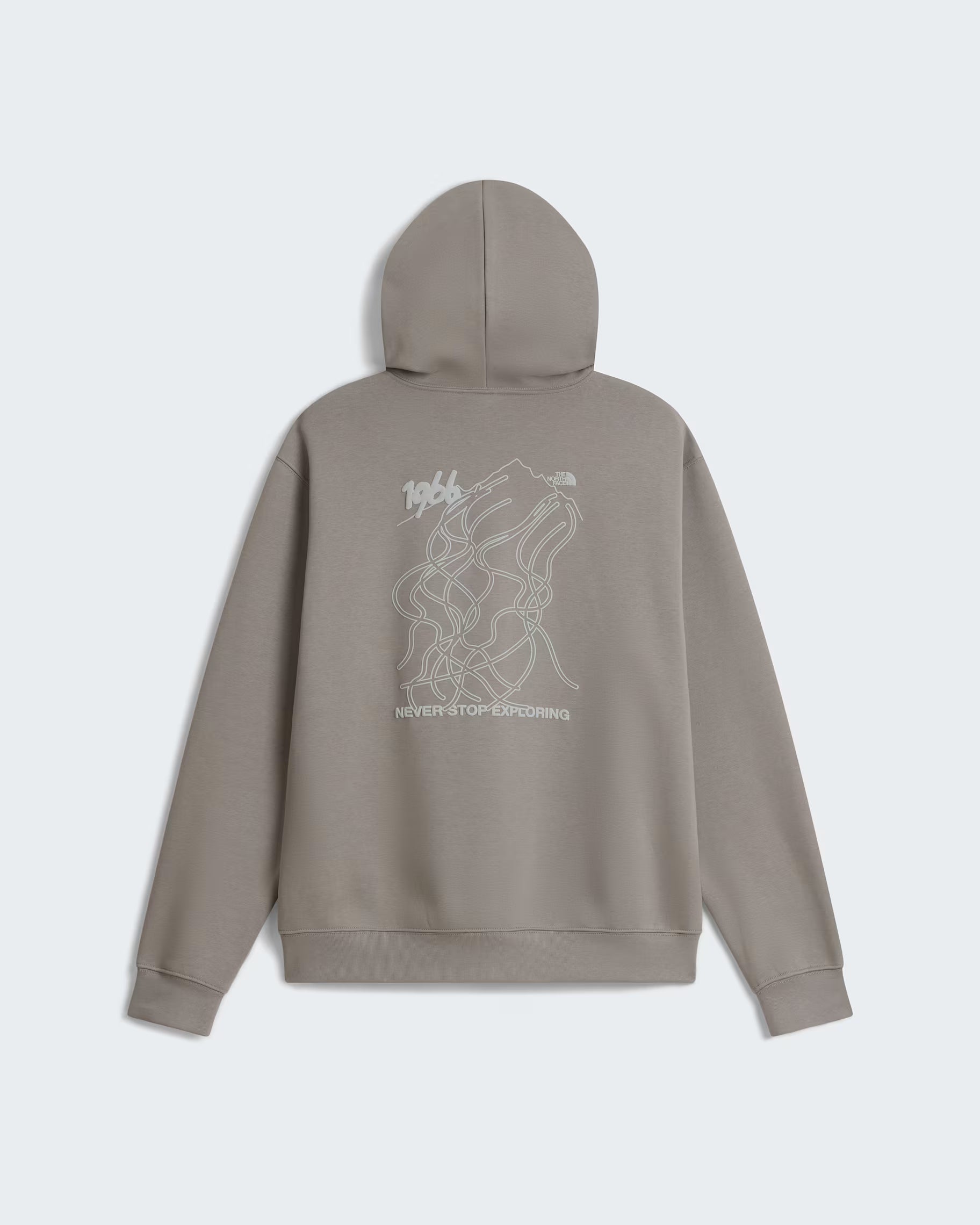 The North Face NSE Slopes Relaxed Graphic – Felpa con Cappuccio Unisex - Stone