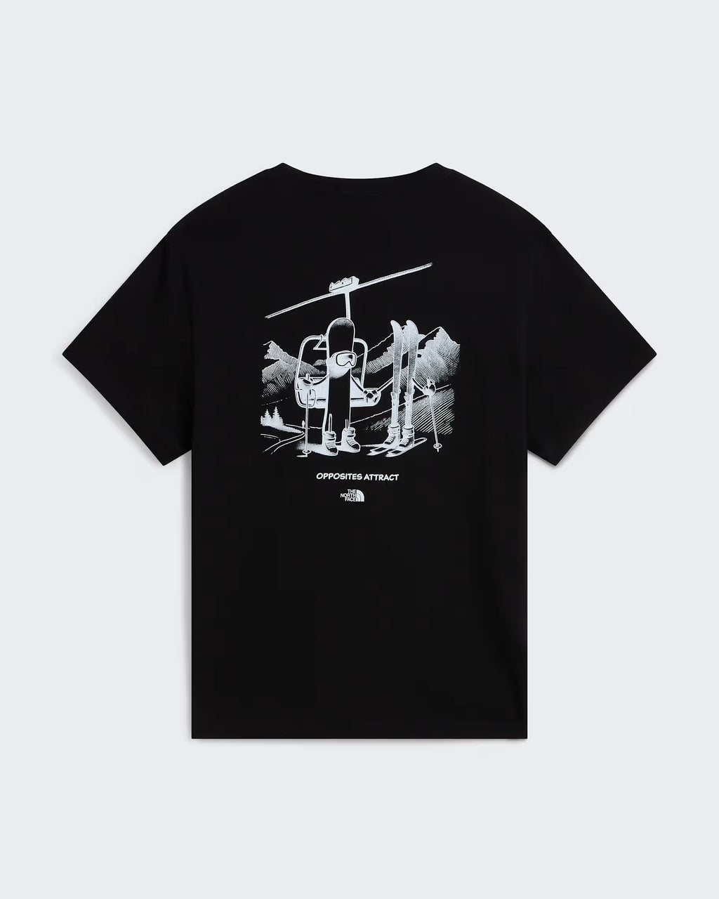 The North Face Opposites Attract Relaxed Graphic T-Shirt Unisex - Black
