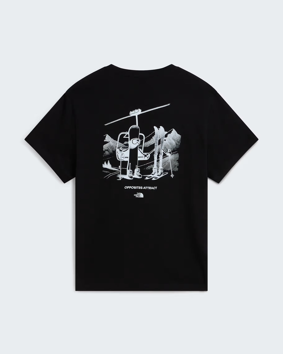 The North Face Opposites Attract Relaxed Graphic T-Shirt Unisex - Black