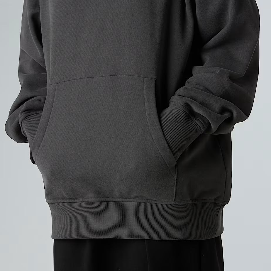 THE NORTH FACE Powder Days Relaxed Graphic Unisex Hoodie - ASPHALY GRAY