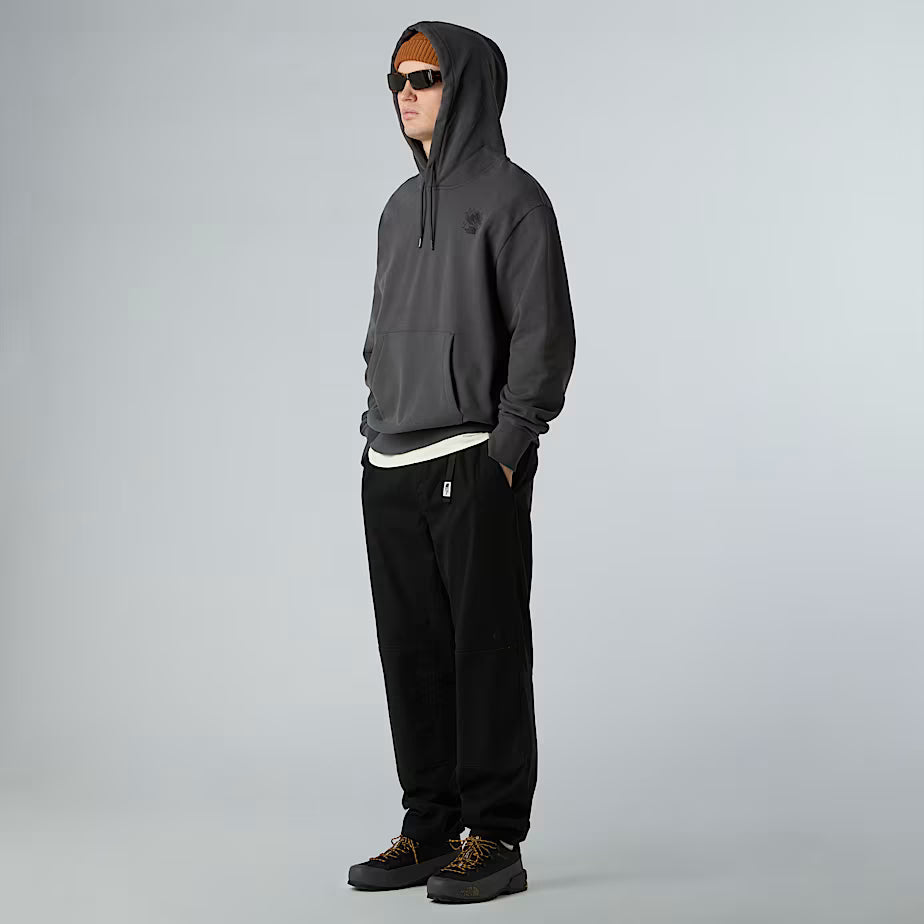 Felpa con Cappuccio THE NORTH FACE Powder Days Relaxed Graphic Unisex - ASPHALY GREY