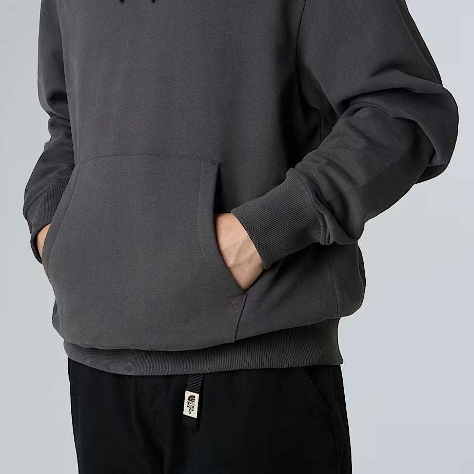 THE NORTH FACE Powder Days Relaxed Graphic Unisex Hoodie - ASPHALY GRAY