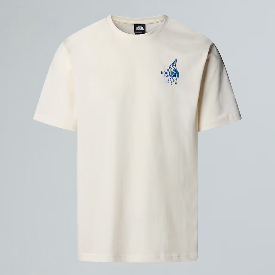T-shirt THE NORTH FACE Powder Days Relaxed Graphic Unisex – WHITE DUNE