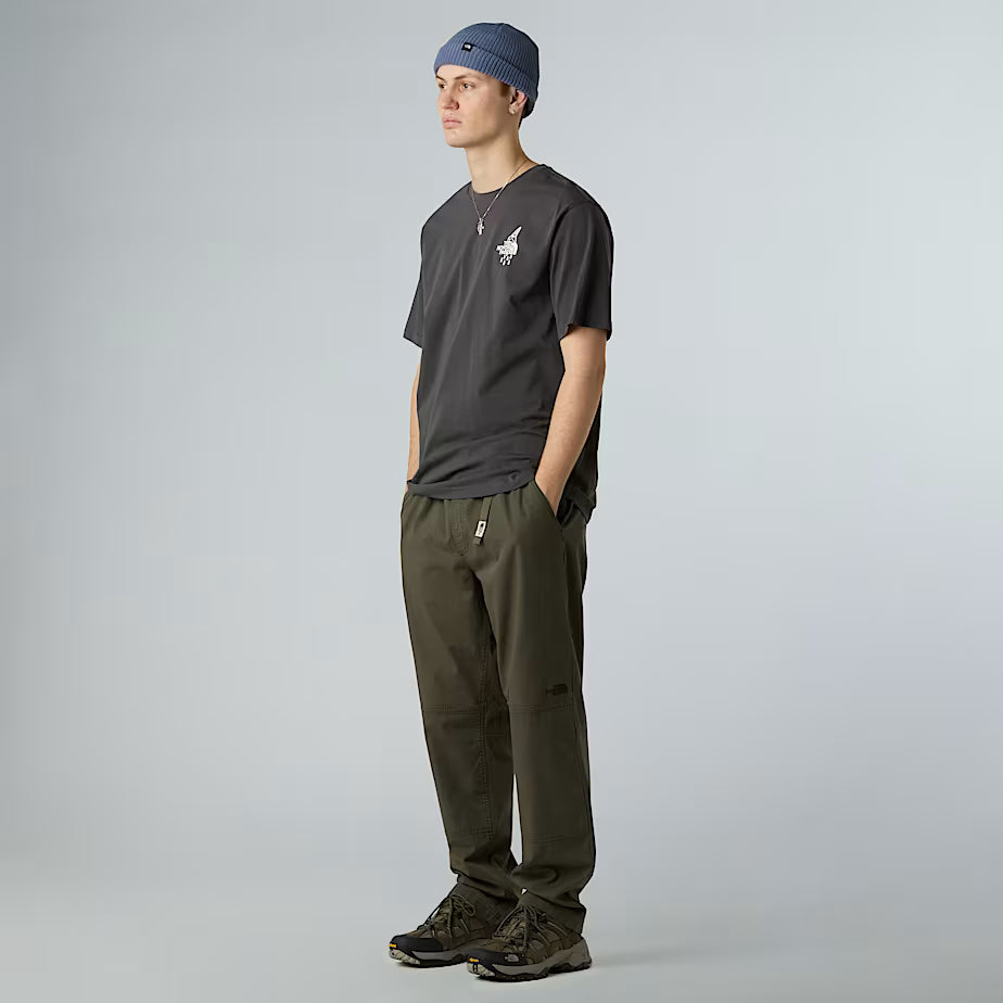 THE NORTH FACE Powder Days Relaxed Graphic Unisex T-shirt – ASPHALT GREY