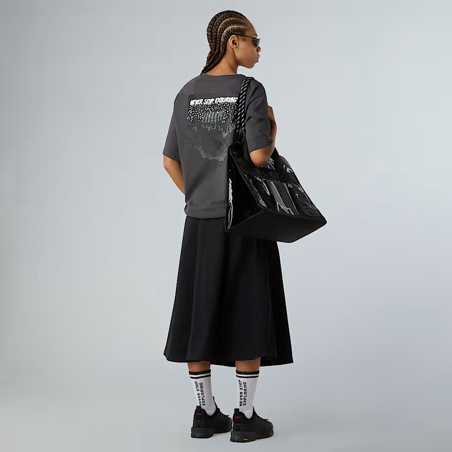 THE NORTH FACE Powder Days Relaxed Graphic Unisex T-shirt – ASPHALT GREY