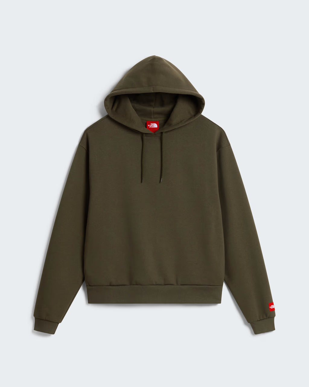 Felpa con Cappuccio The North Face Red Box Hoodie Unisex - New Taupe Green
