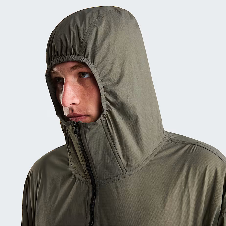 The North Face Red Box Packable Wind Jacket Unisex New Taupe Green