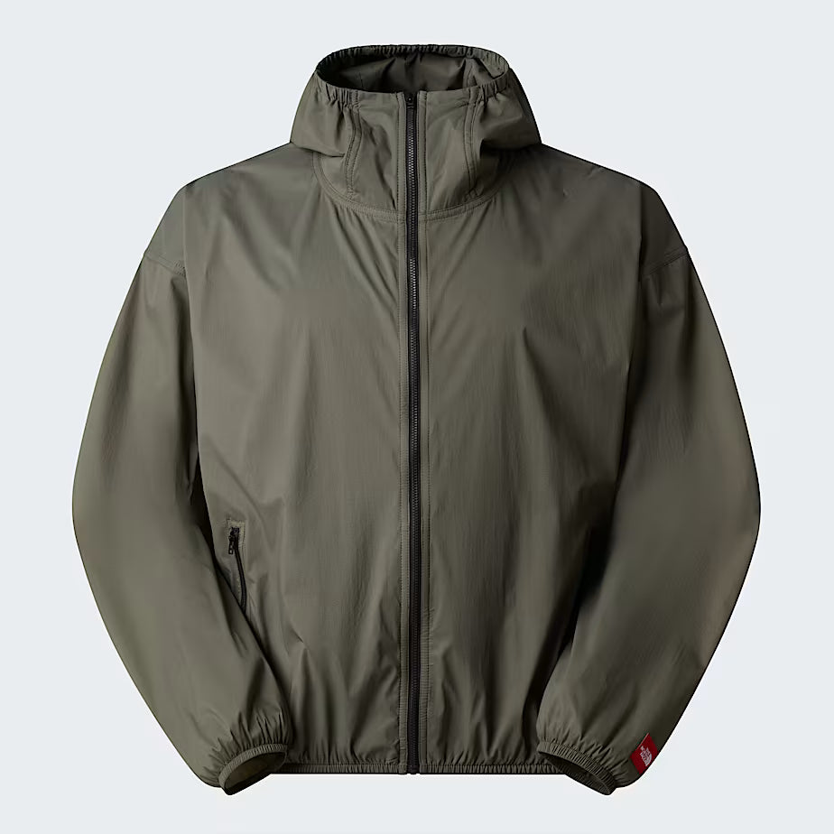 The North Face Red Box Packable Wind Jacket Unisex New Taupe Green
