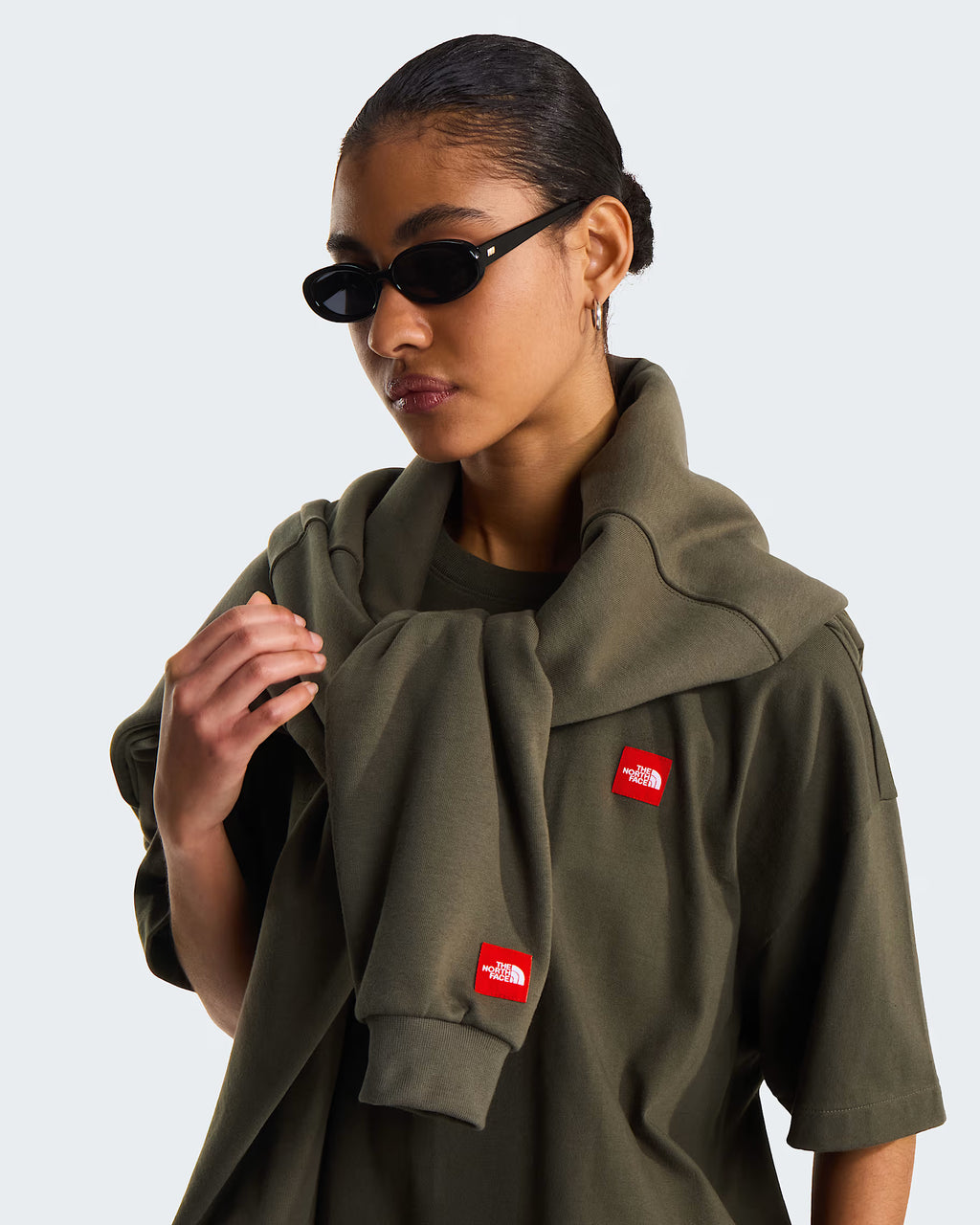 T-shirt The North Face Red Box T-Shirt Unisex - New Taupe Green