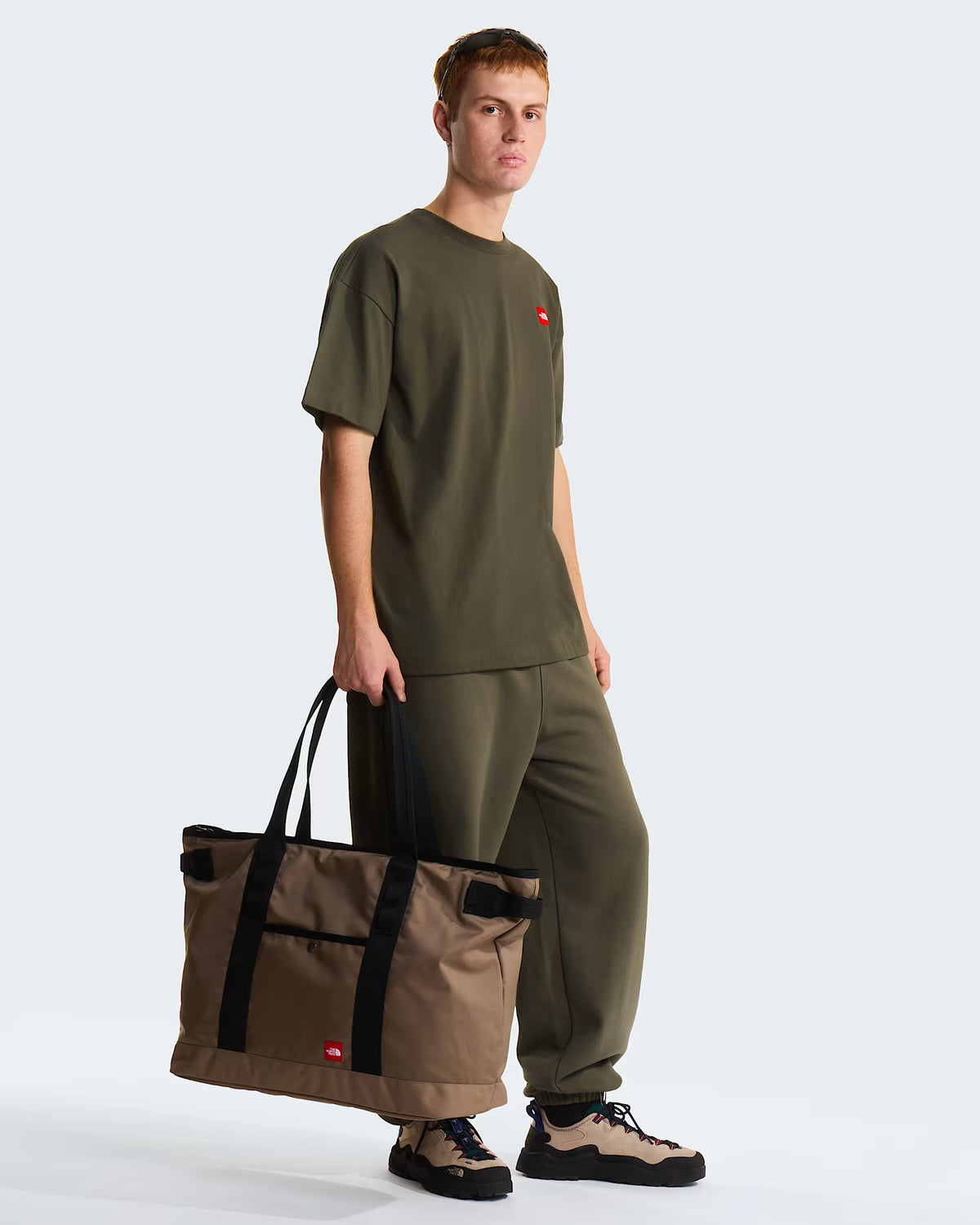 T-shirt The North Face Red Box T-Shirt Unisex - New Taupe Green